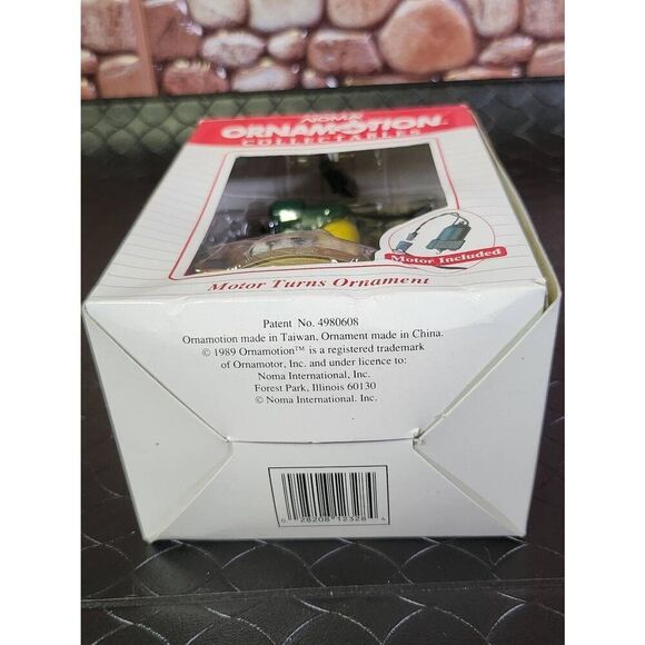 NOMA Ornamotion Christmas Ornament Mouse in Candlestick Motor Included Orig Box - Picture 5 of 6